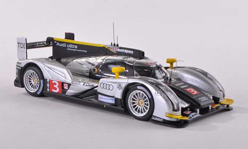 Audi R18 2011 1/43 IXO 2011 TDI No.3 ultra 24h Le Mans 2011 Kristensen/Capello/Mcnish modellino in miniatura