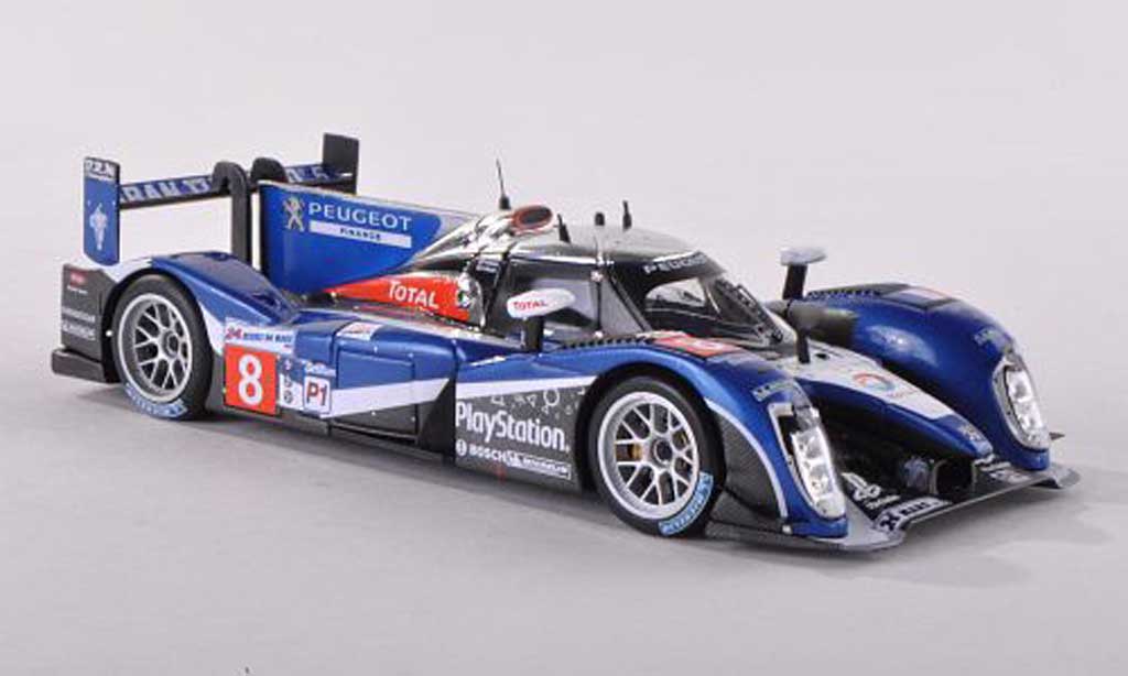 Peugeot 908 2011 1/43 IXO 2011 No.8 Playstation 24h Le Mans Sarrazin/Montagny/Minassian modellino in miniatura