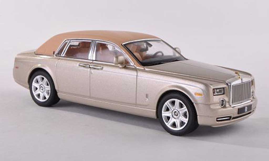 Rolls Royce Phantom 2009 1/43 IXO 2009 beige modellino in miniatura