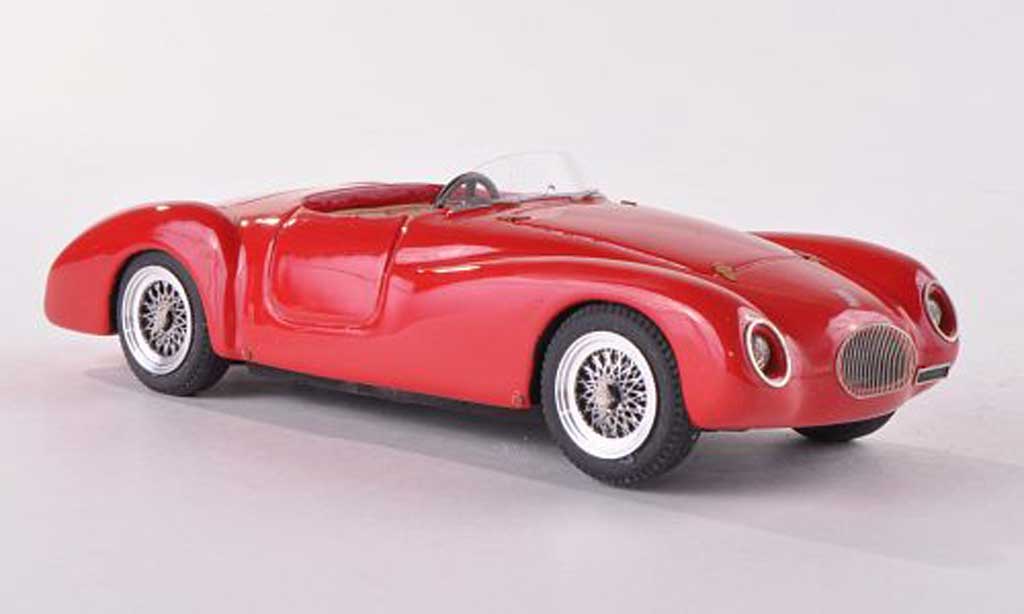 Fiat 1100 1948 1/43 Jolly Model 1948 Sport Roselli Stradale rosso modellino in miniatura