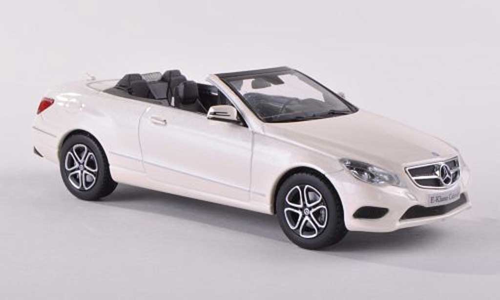 Mercedes Classe E 1/43 Kyosho convertibiles bianco 2013 modellino in miniatura