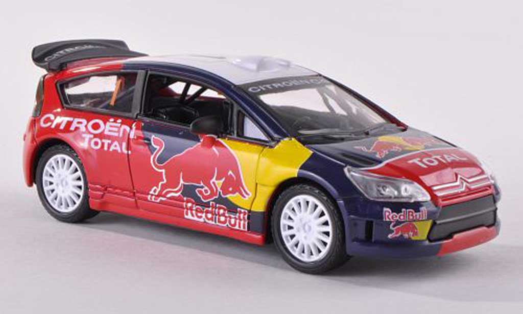 Citroen C4 1/43 Norev WRC No.1 Red Bull/Total modellino in miniatura
