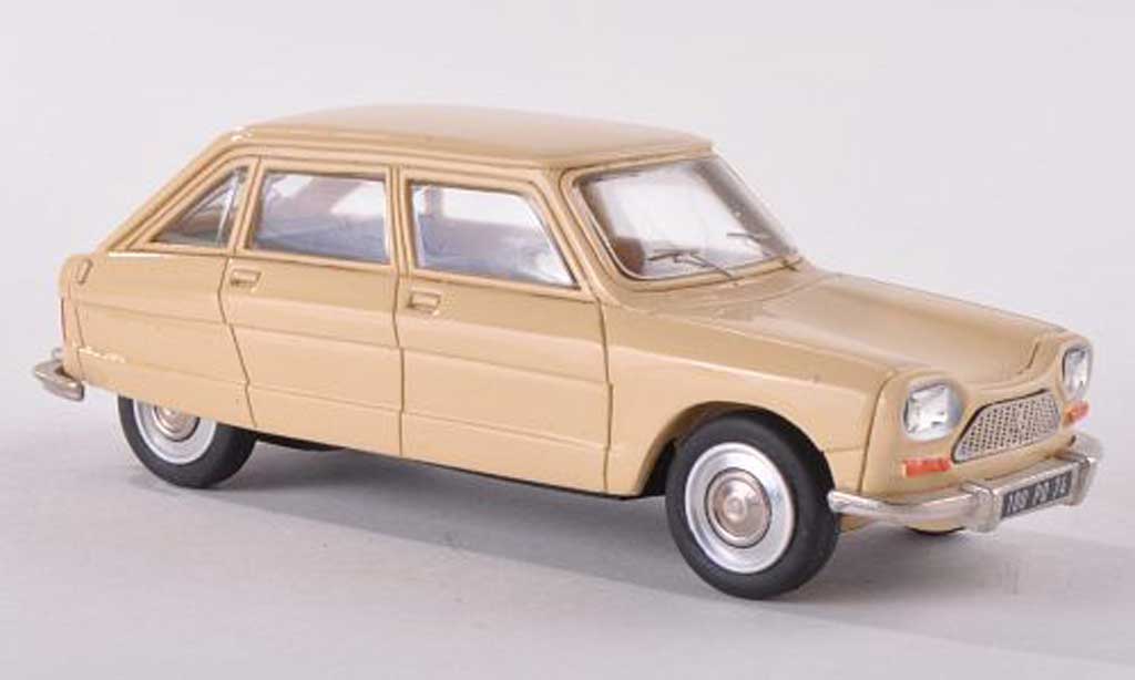 Citroen Ami 8 1/43 Paradcar beige modellino in miniatura