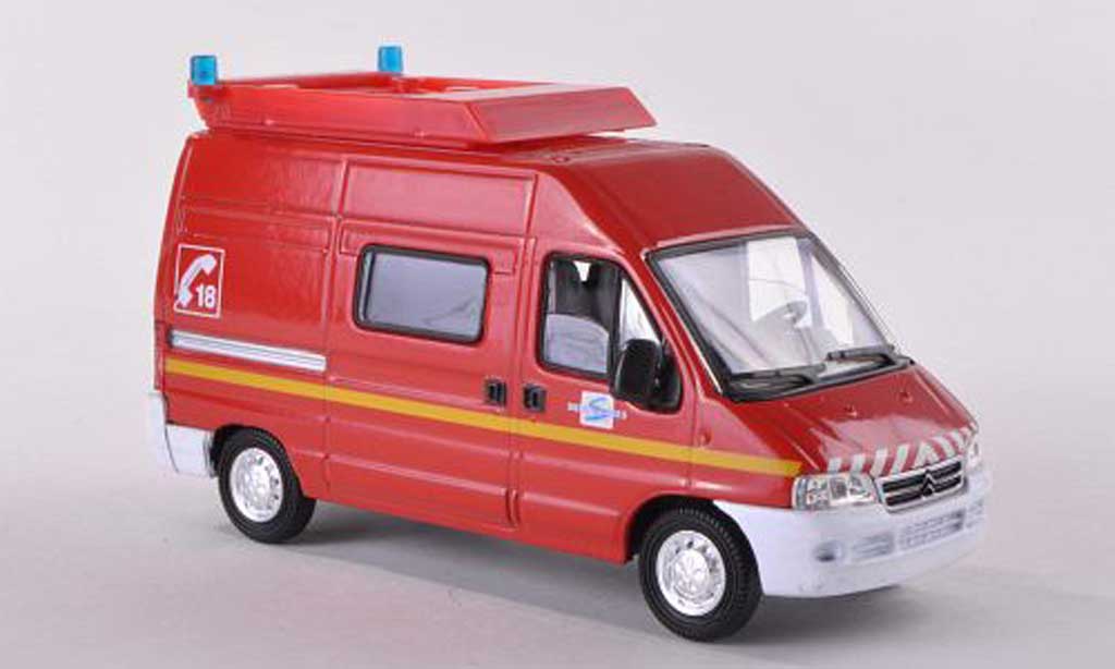 Citroen Jumper 1/43 Solido Balisage pompiers (F) modellino in miniatura