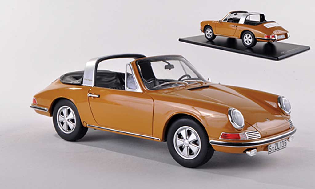 Porsche 901 1967 1/43 GT Spirit 1967 S Targa nero-giallo modellino in miniatura