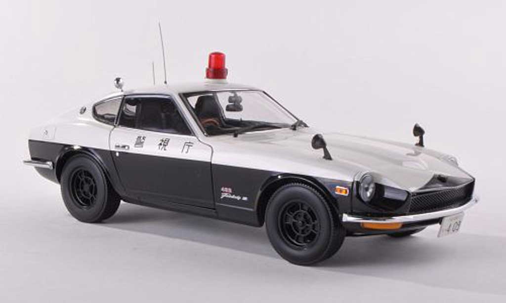 Nissan Fairlady Z Z432 1/43 Kyosho Z432 Tokyo Metropolitan Police Departement 1970 modellino in miniatura
