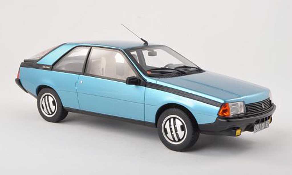 Renault Fuego 1/18 Ottomobile GTX clair-blu modellino in miniatura