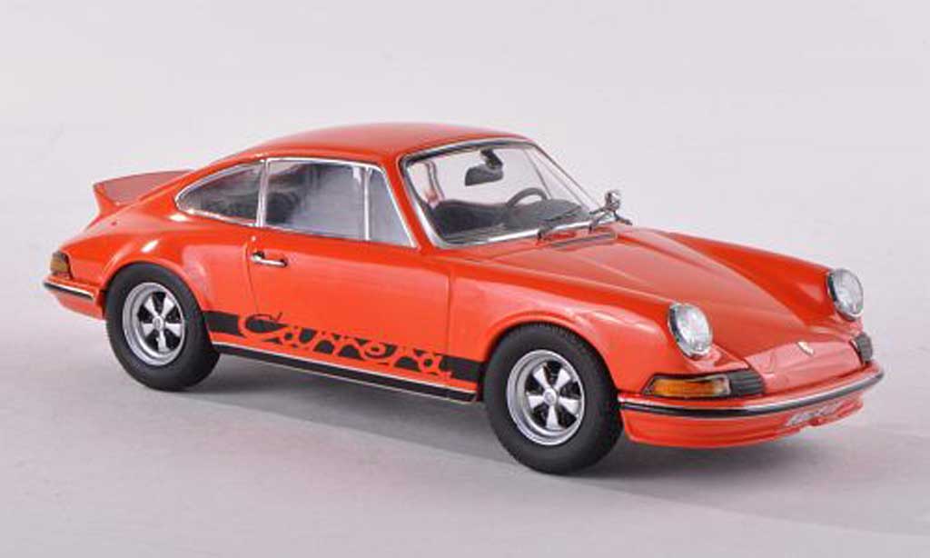 Porsche 911 RS 1/43 Schuco RS Carrera 2.7 rosso avec neroem Schriftzug modellino in miniatura
