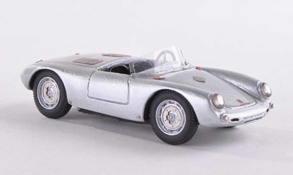 Porsche 550 1952 1/43 Jolly Model 1952 Glockner Spyder grigio modellino in miniatura