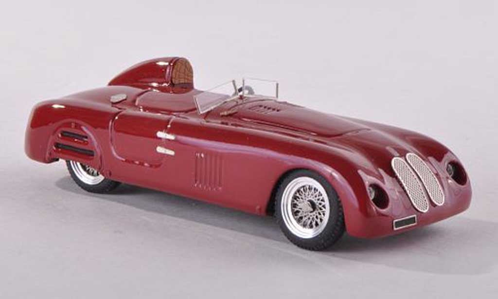 Fiat 1500 1/43 Jolly Model Barchetta Gavini nero-rosso 1939 modellino in miniatura