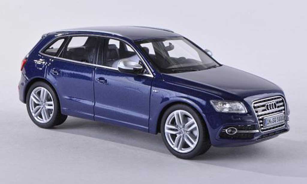 Audi SQ5 1/43 Schuco TDI blu 2013 modellino in miniatura