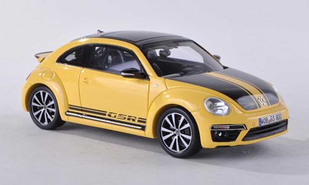 Volkswagen Beetle 1/43 Spark GSR giallo/nero 2013 modellino in miniatura