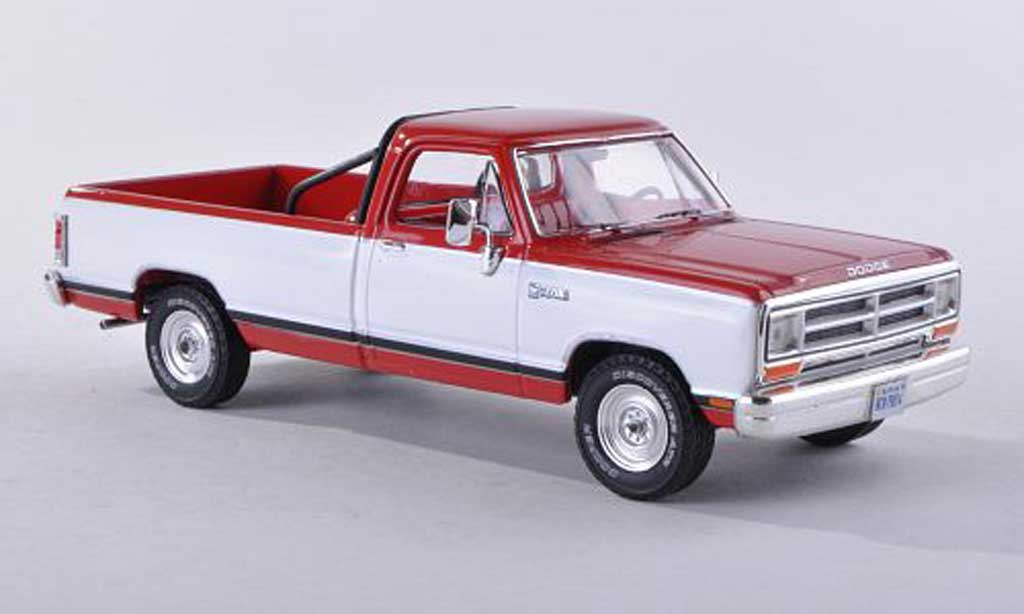 Dodge RAM 1/43 Premium X Pick Up rosso/bianco modele special limitee edition 500 piece 1987 modellino in miniatura