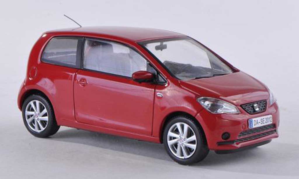 Seat Mii 1/43 Seat rosso 2011 modellino in miniatura