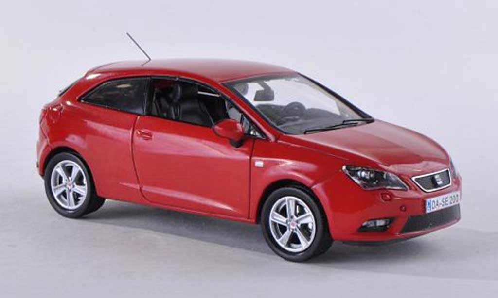 Seat Ibiza 1/43 Seat SC rosso 2013 modellino in miniatura