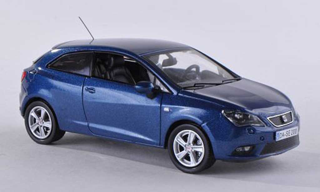 Seat Ibiza 1/43 Seat SC nero-blu 2013 modellino in miniatura