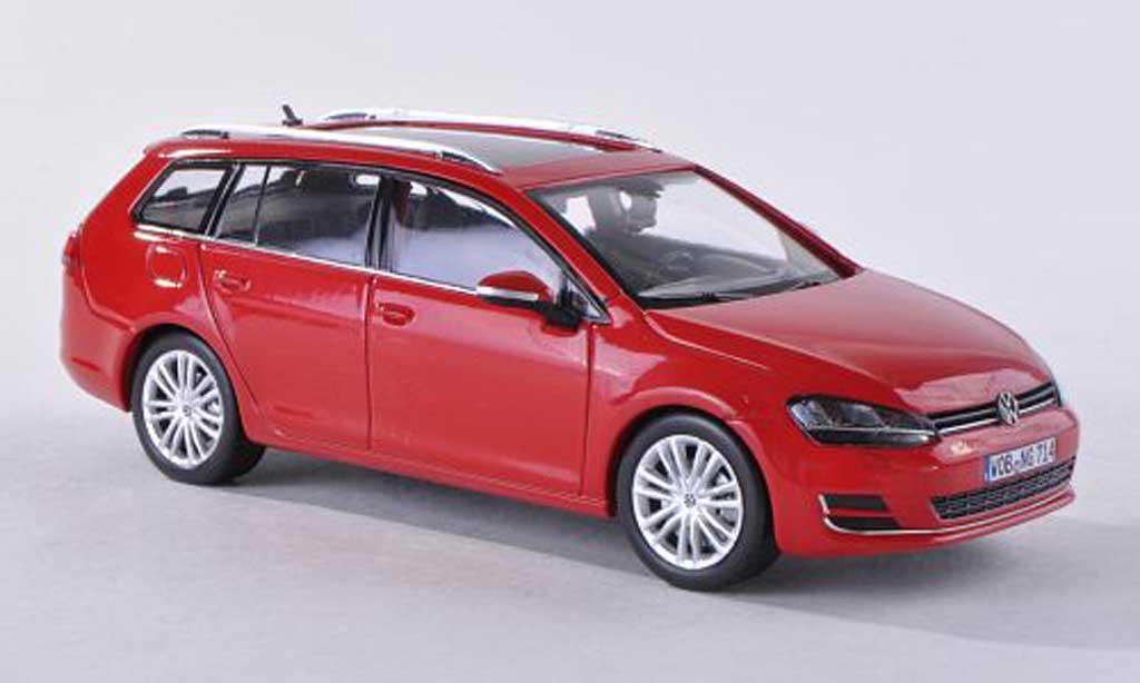 Volkswagen Golf VII 1/43 Herpa VII Variant rosso 2013 modellino in miniatura