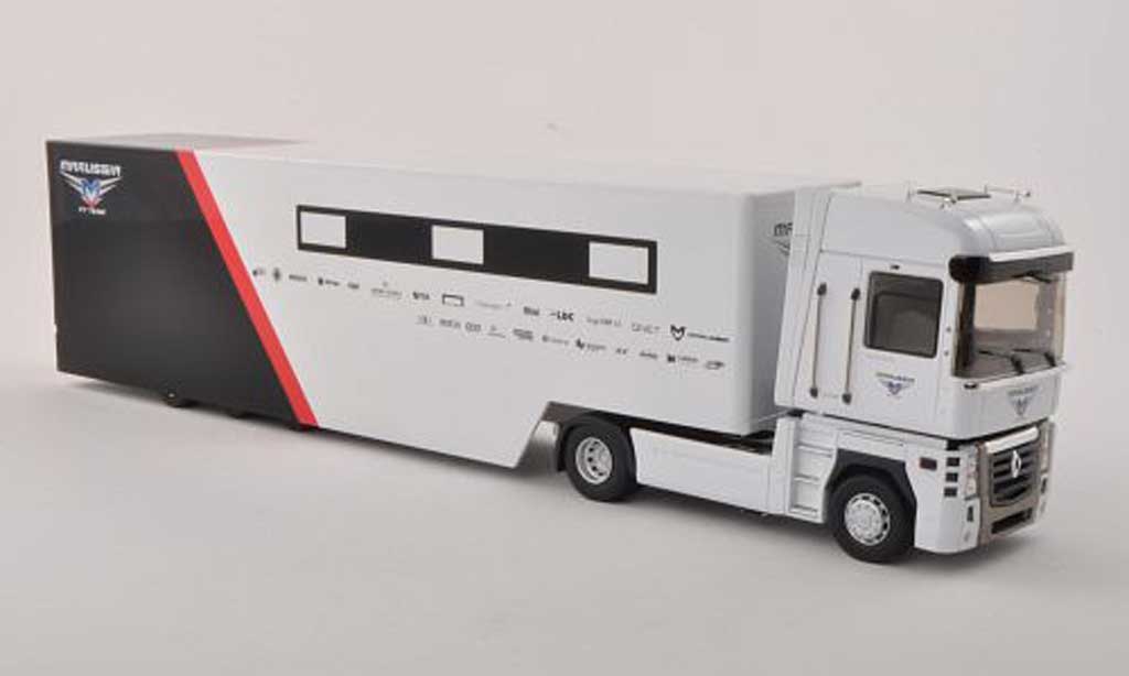 Renault F1 2013 1/43 Eligor 2013 Magnum 08 Marussia Team transporteur Race modellino in miniatura