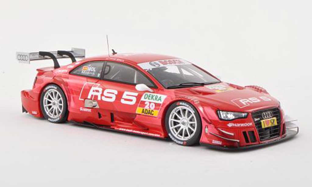 Audi RS5 DTM 1/43 Spark DTM No.20 5 DTM-Saison 2013 M.Molina modellino in miniatura