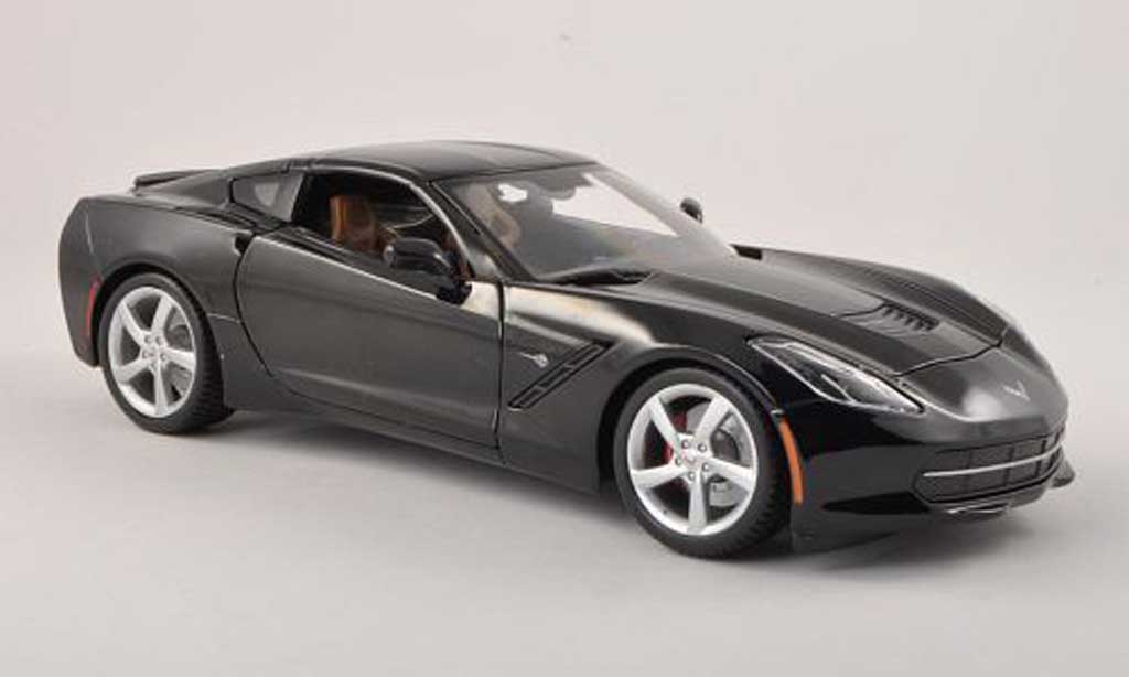 Chevrolet Corvette C7 1/18 Maisto C7 Stingray (C7) nero modellino in miniatura