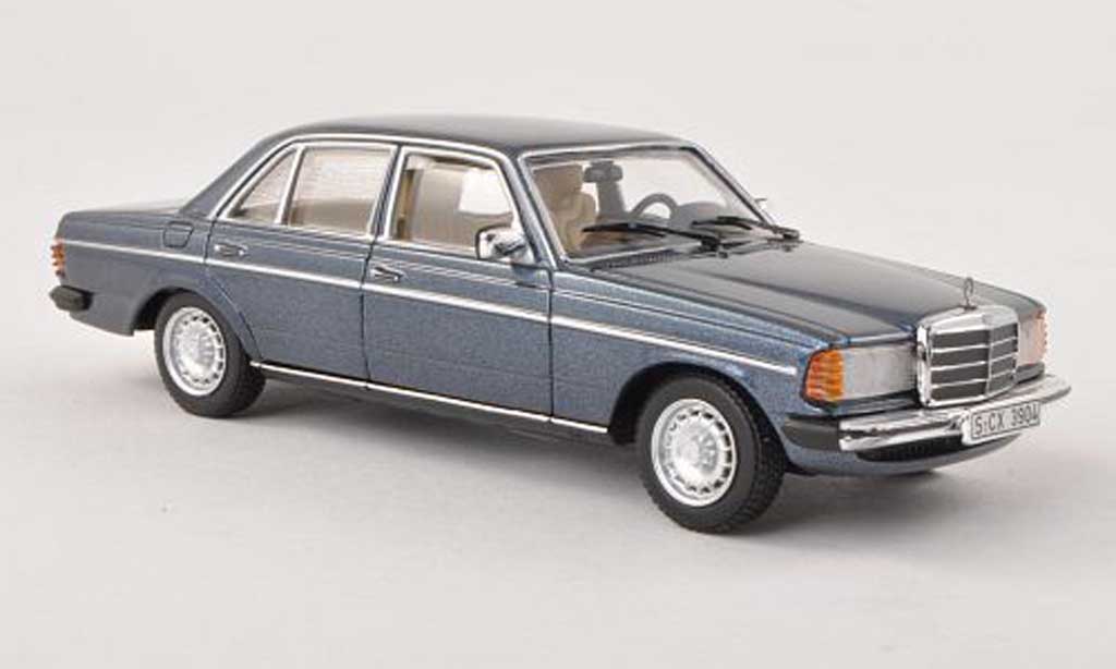 Mercedes 230 E 1/43 Minichamps E (W123) blu modellino in miniatura