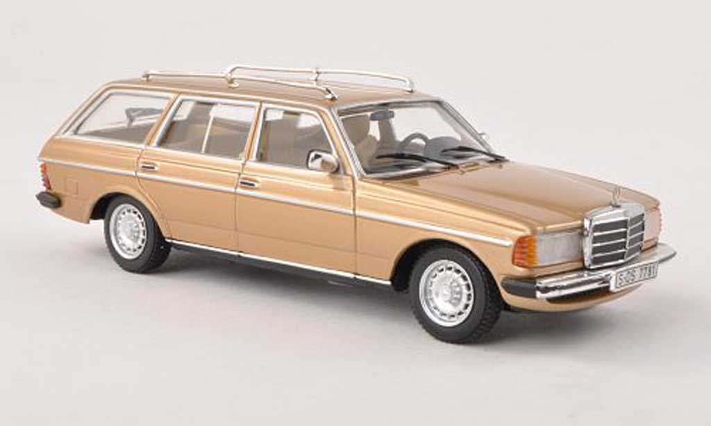 Mercedes 230 TE 1/43 Minichamps TE (S123) dore modellino in miniatura