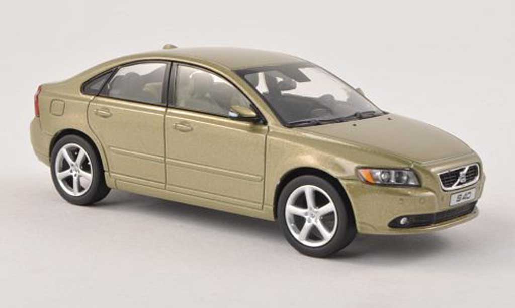 Volvo S40 1/43 MotorArt grigio-vert modellino in miniatura
