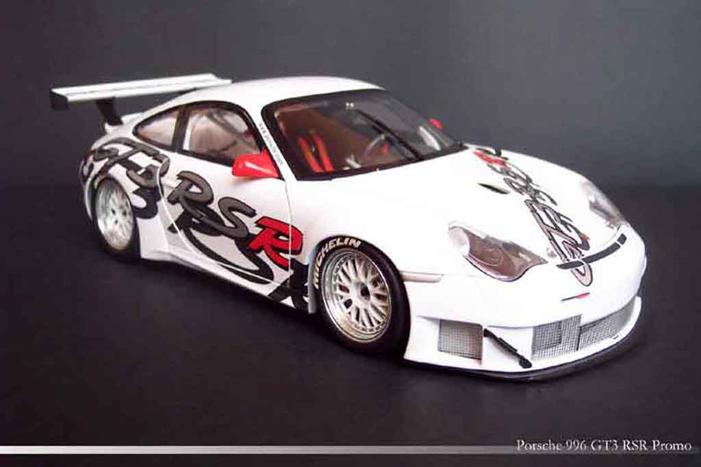 Porsche 996 GT3 RSR 1/18 Minichamps GT3 RSR promo car modellino in miniatura