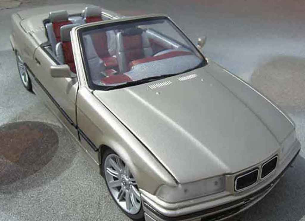 Bmw 325 E36 1/18 Maisto E36 cabriolet jantes 645i modellino in miniatura