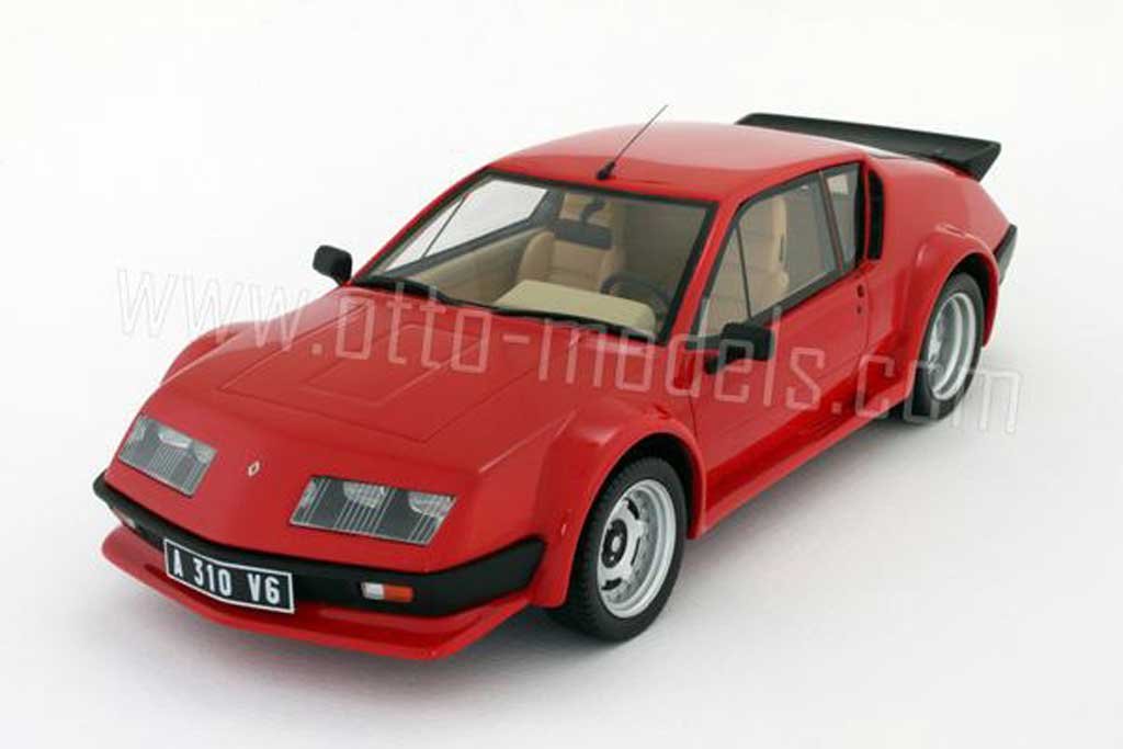Alpine A310 Pack GT 1/18 Ottomobile Pack GT 1985 rosso modellino in miniatura