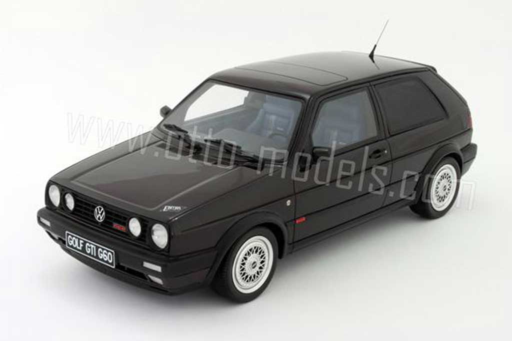 Volkswagen Golf 2 G60 1/18 Ottomobile 2 G60 edition one nero 1991 modellino in miniatura