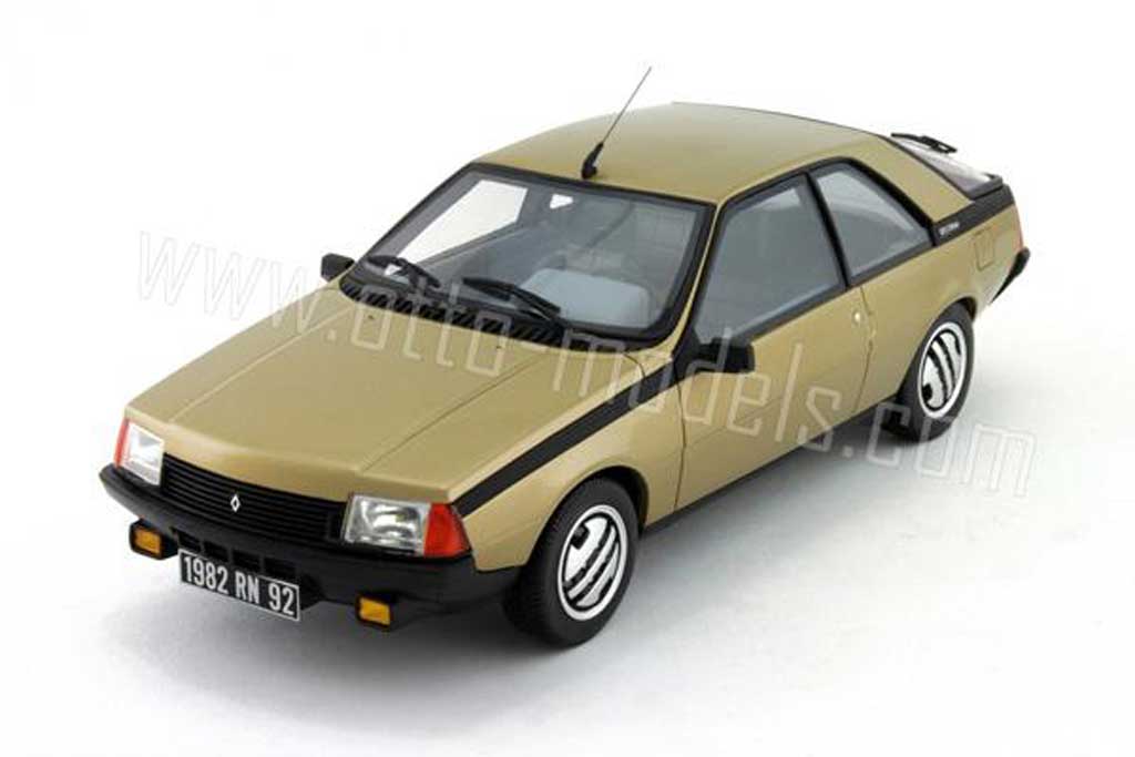 Renault Fuego 1/18 Ottomobile gtx 2l phase 1 1982 modellino in miniatura