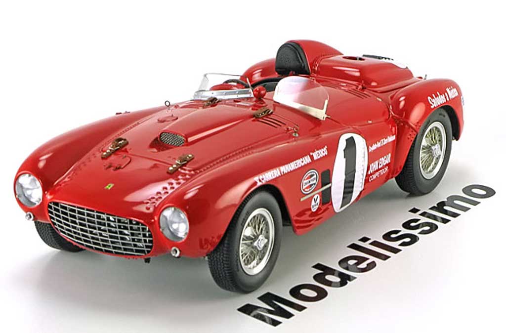Ferrari 375 1/18 BBR Models plus no.1 panamericana modellino in miniatura