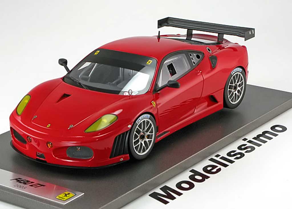 Ferrari F430 GT 1/18 BBR Models GT press version 2005 rosso modellino in miniatura