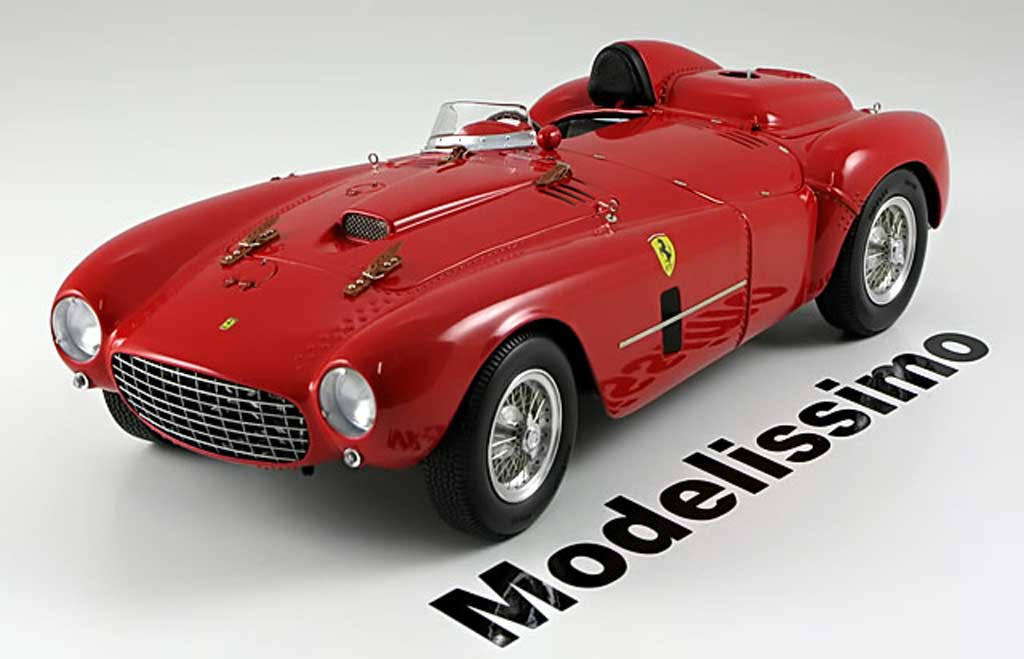 Ferrari 375 1/18 BBR Models plus street 1954 rosso modellino in miniatura