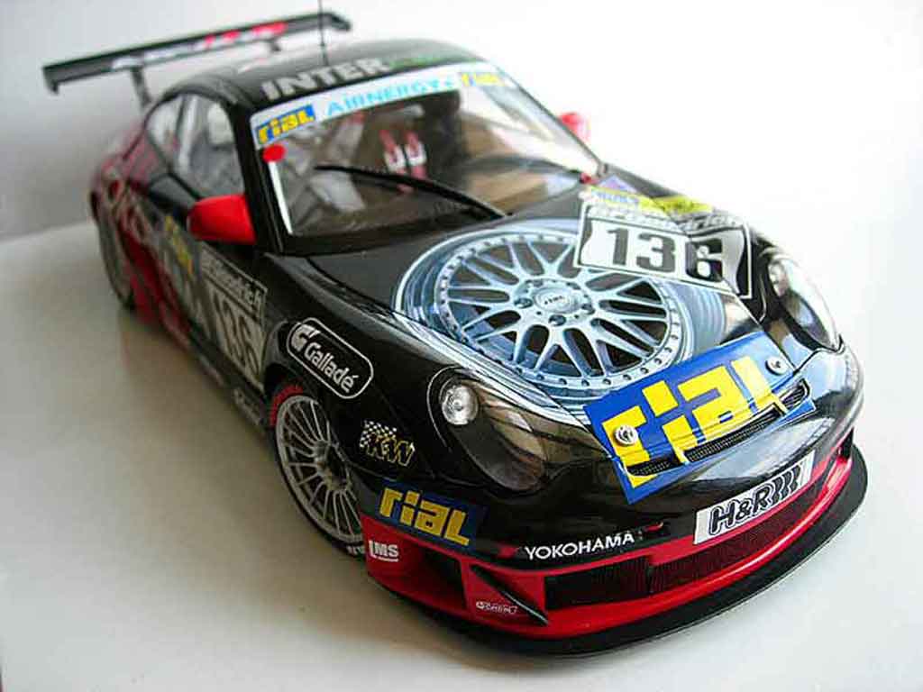 Porsche 996 GT3 RSR 1/18 Autoart GT3 RSR yokohama modellino in miniatura