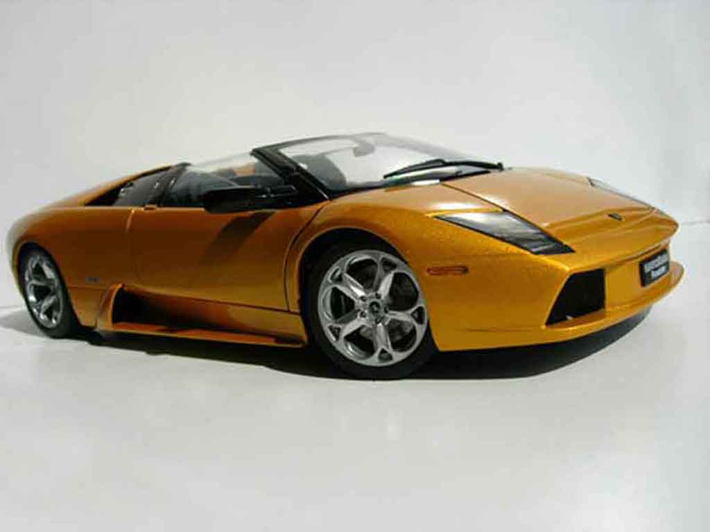 Lamborghini Murcielago Roadster 1/18 Autoart Roadster orange modellino in miniatura