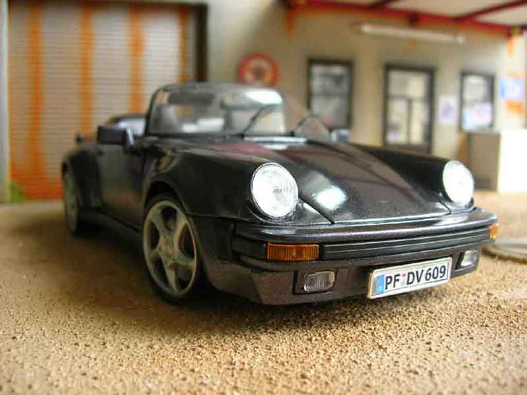 Porsche 930 Speedster 1/18 Maisto Speedster 1989 grigio modellino in miniatura