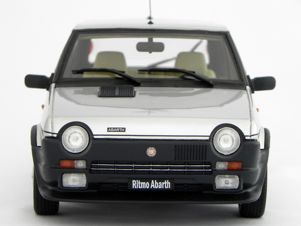 Fiat Ritmo 125 TC 1/18 Laudoracing Models 125 TC Abarth LM089 grigio modellino in miniatura