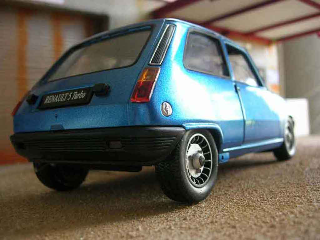 Renault 5 Alpine 1/18 Solido Alpine turbo modellino in miniatura