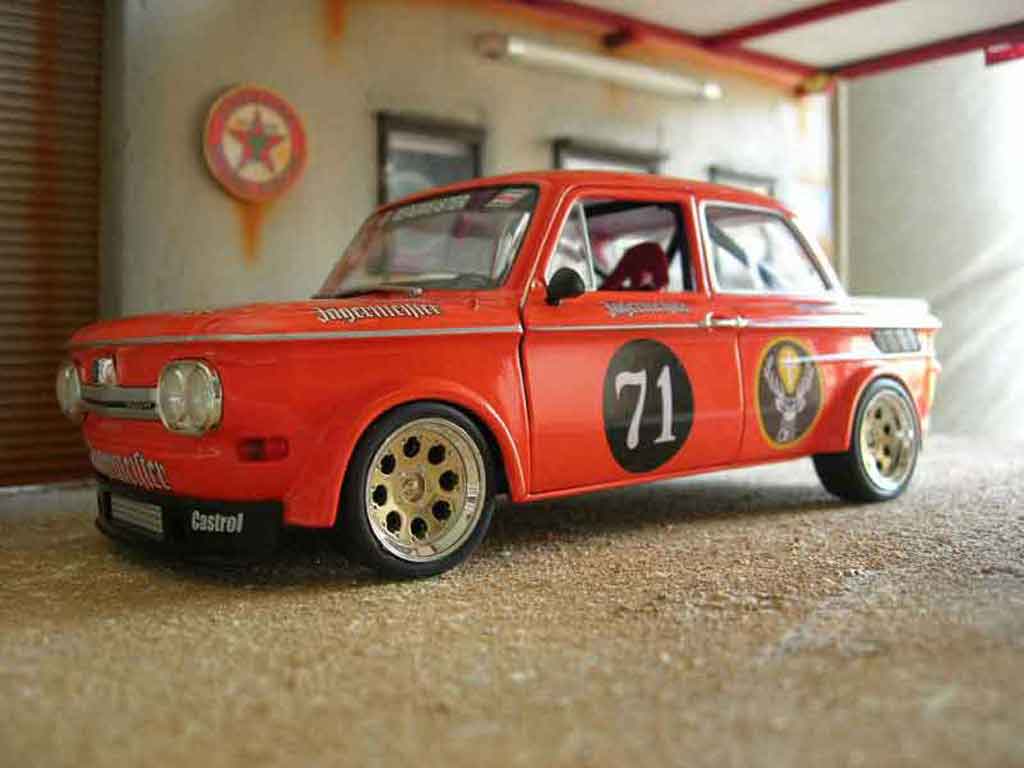 NSU TT 1/18 Revell cup jagermeister #71 modellino in miniatura