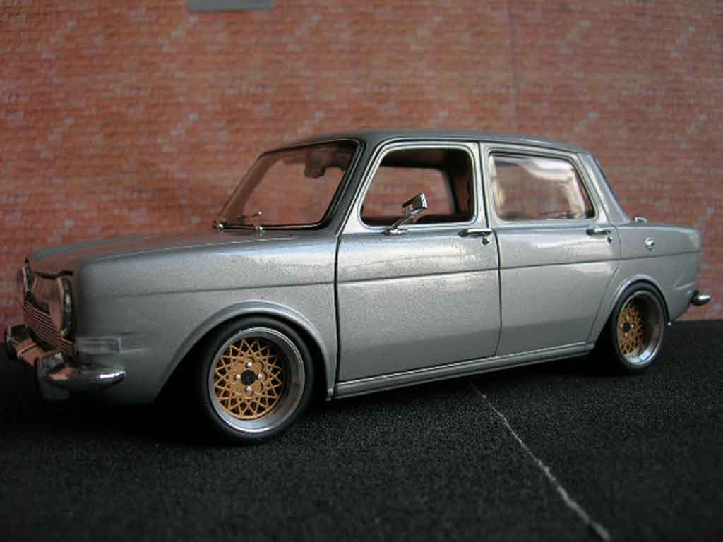 Simca 1000 1/18 Norev  tuning modellino in miniatura