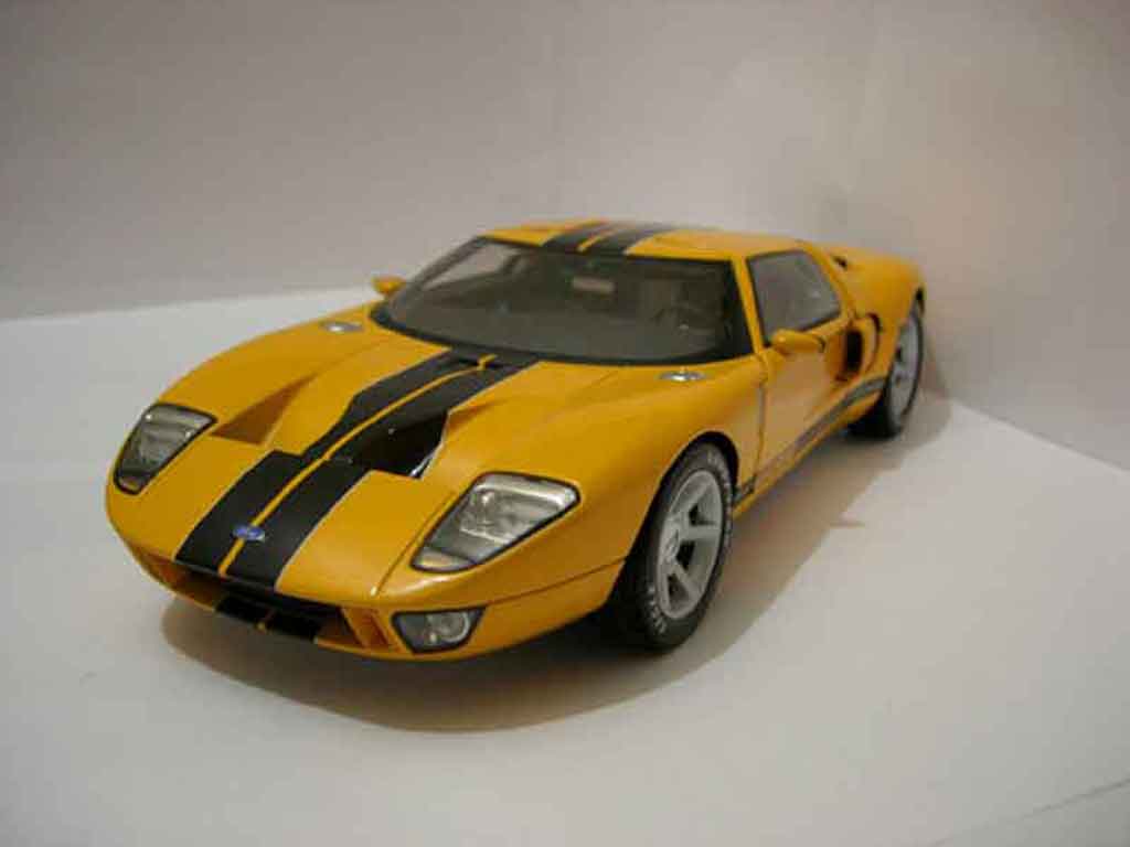 Ford GT 1/18 Beanstalk Group Concept giallo modellino in miniatura