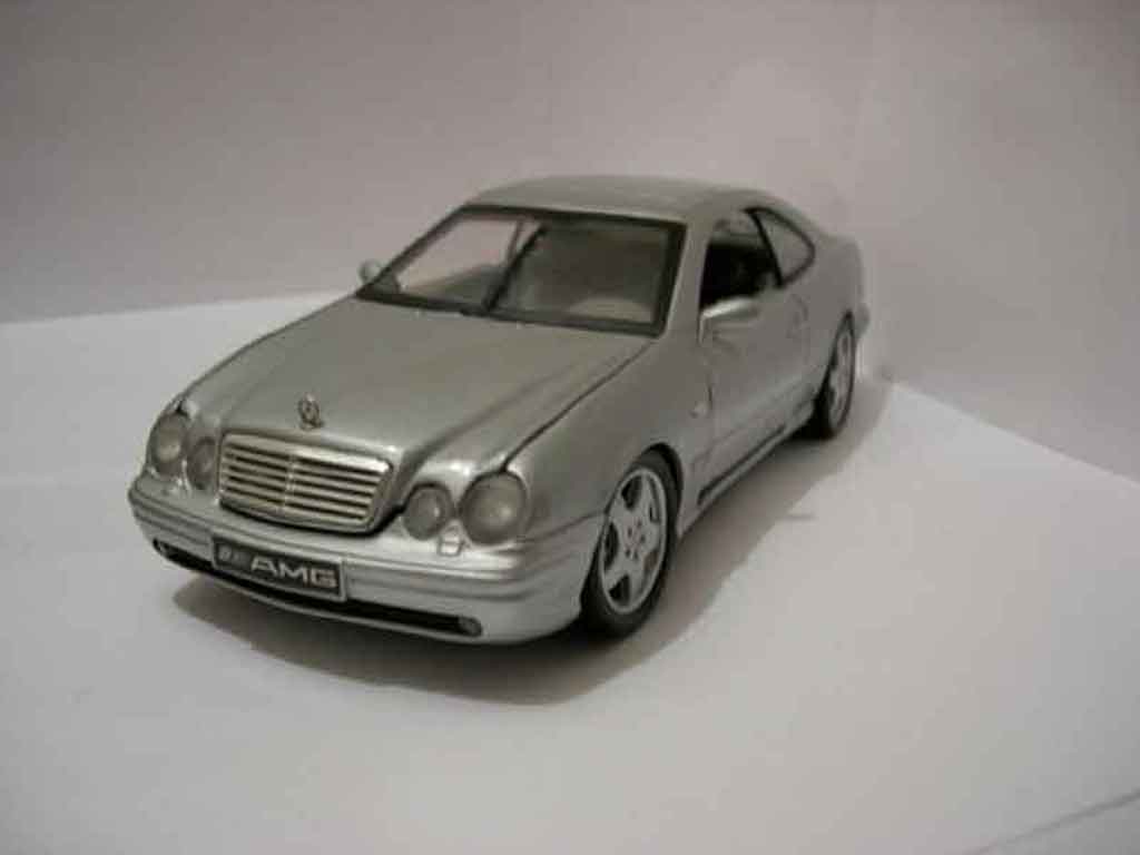 Mercedes Classe CL AMG 1/18 Anson K AMG grigio metallisee modellino in miniatura