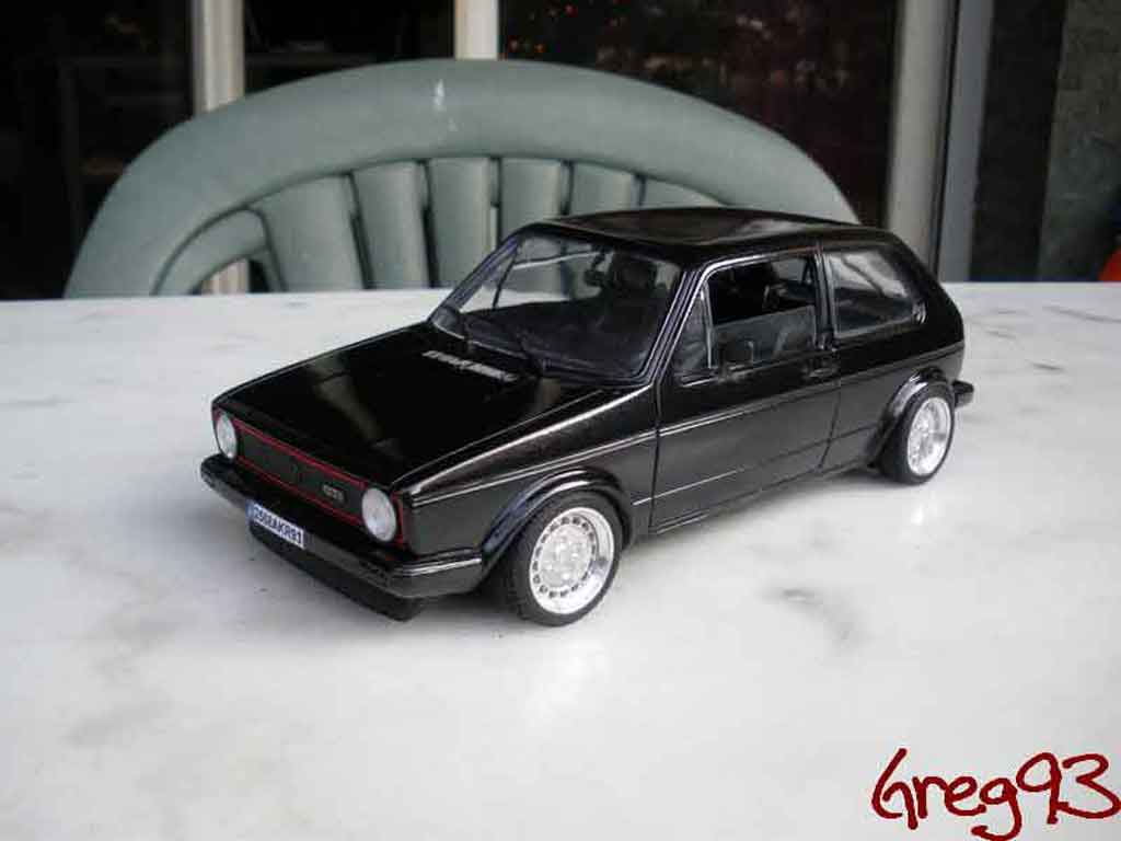 Volkswagen Golf 1 GTI 1/18 Solido 1 GTI jantes schmidt modellino in miniatura