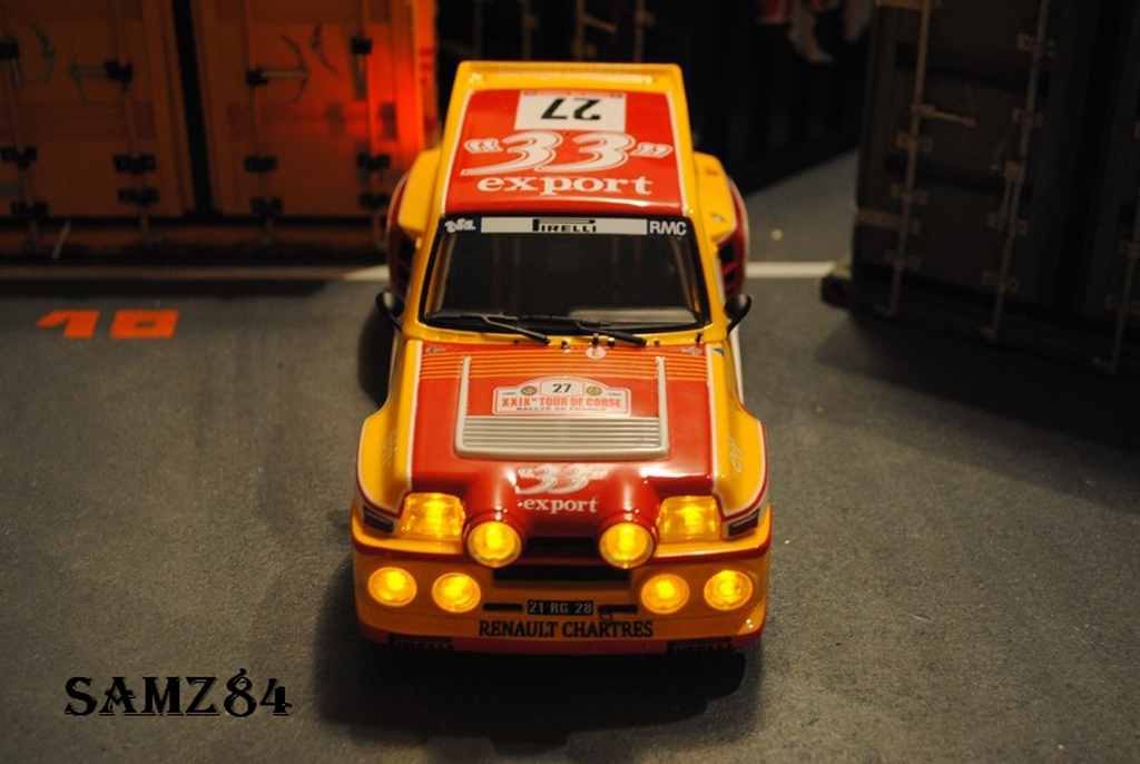 Renault 5 Turbo 1/18 Ottomobile Turbo Maxi 33 Export LED tuning modellino in miniatura