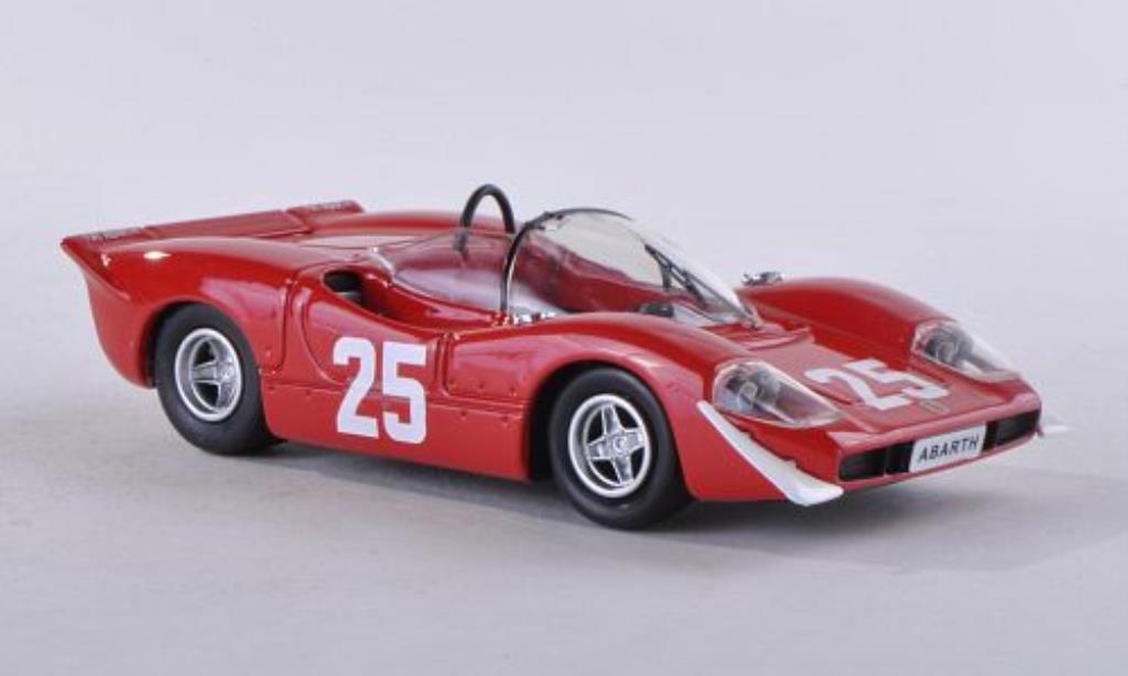 Abarth 2000 1/43 Best No.25 Nurburgring 1969 modellino in miniatura