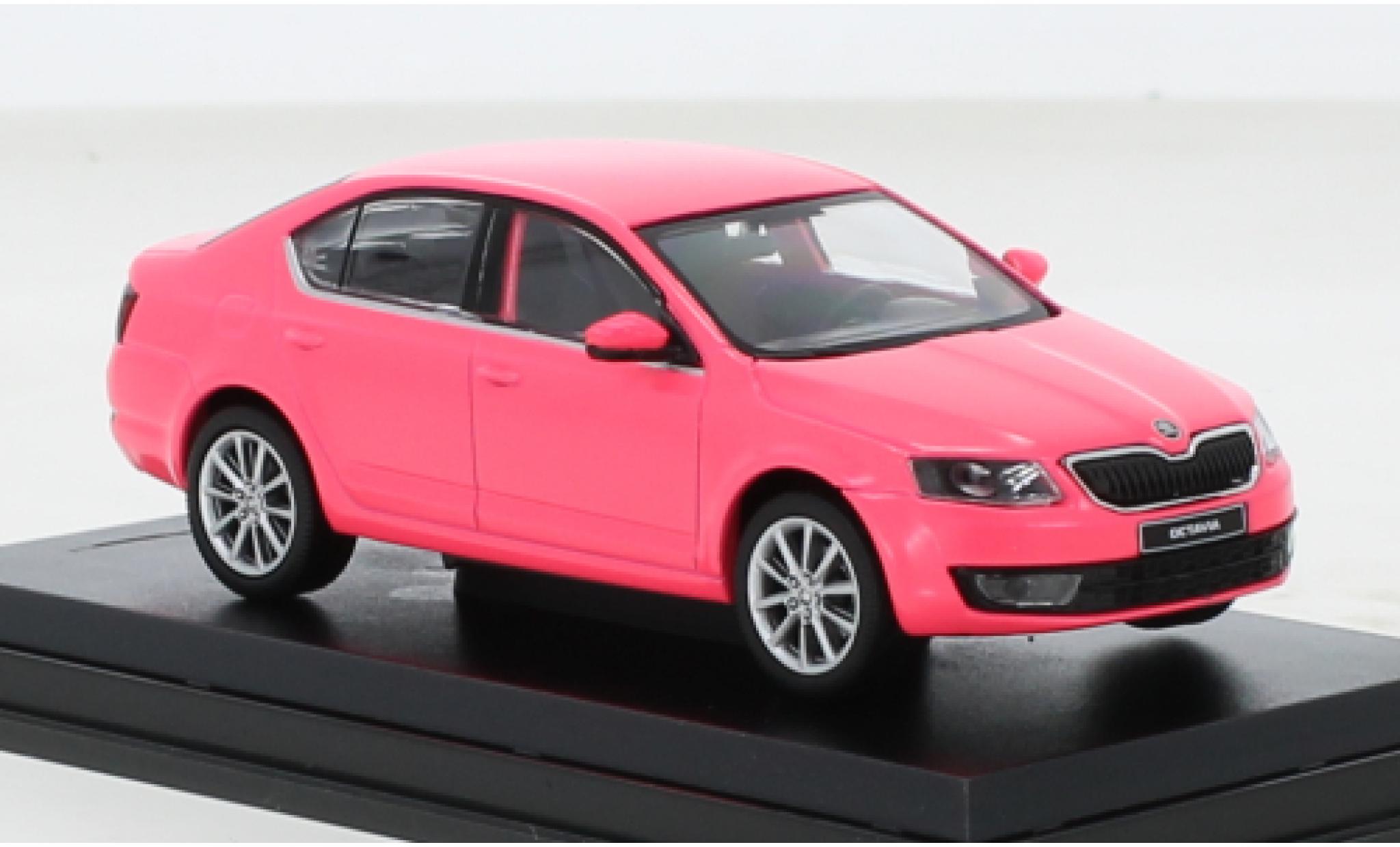 Skoda Octavia 1/43 Abrex III matt-rosa 2012 modellino in miniatura