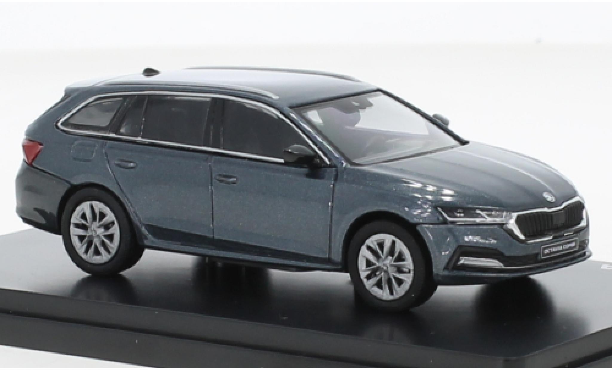 Skoda Octavia 1/43 Abrex IV Combi metallise grigio 2020 modellino in miniatura