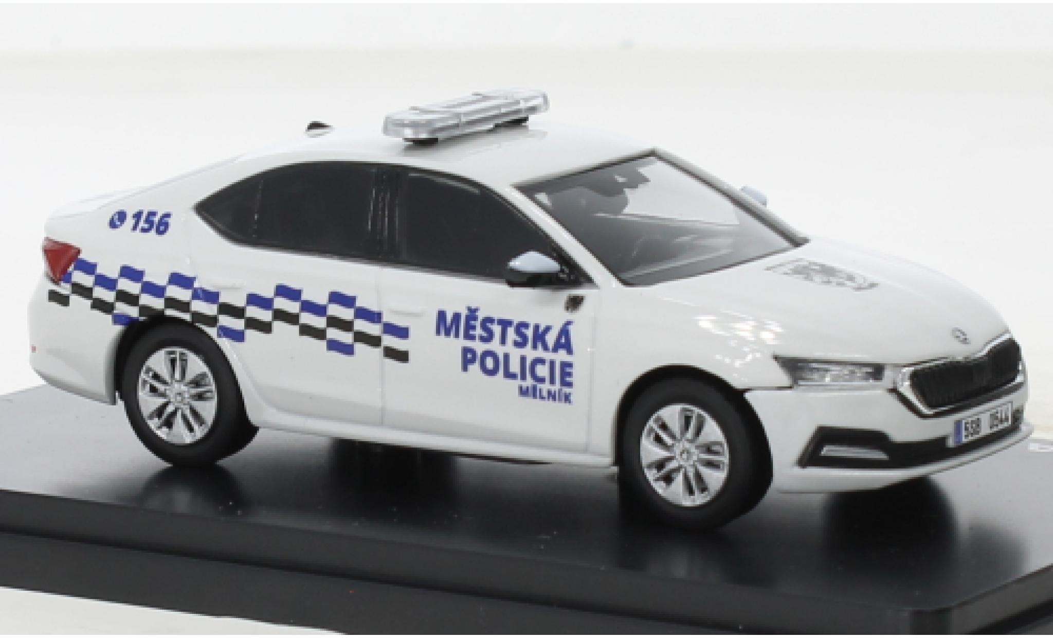 Skoda Octavia 1/43 Abrex IV Mestska Policie 2020 modellino in miniatura